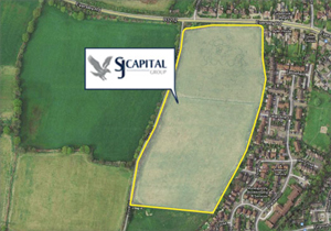 Yateley Aerial View